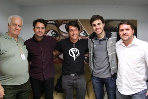 Isnard, Thiago Krafzik, Alexandre Neves, Bernardo Pontes e Márcio Mac Culloch