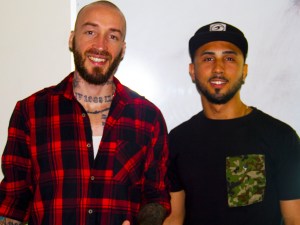 Pedro Carvalho e seu sócio Luís Gomes