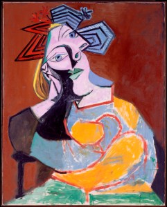 Mulher Sentada Apoiada sobre os Cotovelos (Foto: Coleção do Museu Nacional Centro de Arte Rainha Sofía, Madri/Divulgação)