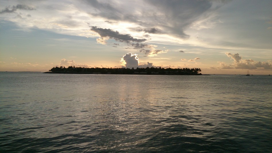 Por do sol em Key West