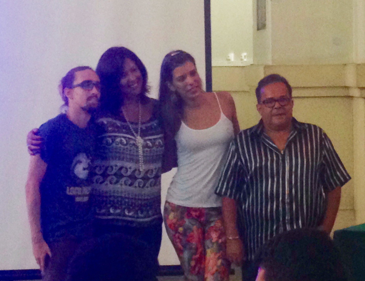 Henrik Miranda, Selma Azevedo, Nathalia Pagy e Hamilton Carrillho