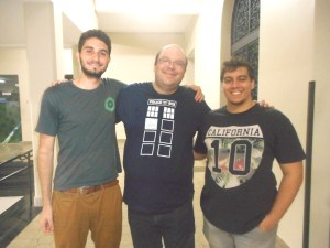 Rafael Cordeiro, Gabriel Cruz e Rafael Vatentim