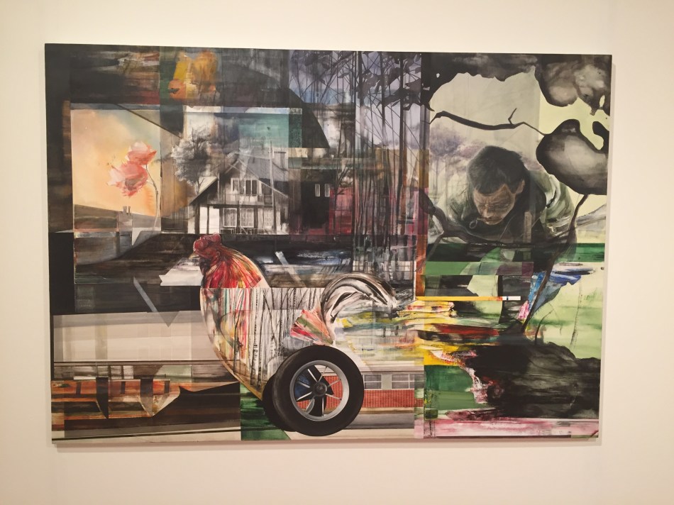 Foxes_Hold_Their_Wedding_Processions_in_This_Weather_(acrílica,_óleo,_colorjet,_folha_de_ouro_e_lápis_sem_tela)