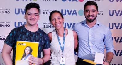 Pedro Henrique, Flávia Silva e Gustavo Bizzo