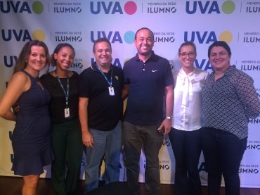 Sabrina Ferreira, Tirle Cruz, Marco Aurélio, Mariana Alcantara e Bruna Lombardo