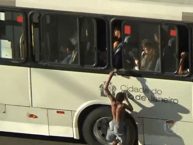Ação de um menor de idade no Centro do Rio de Janeiro