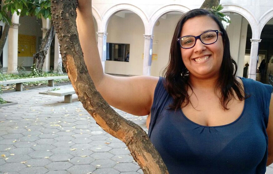 Lívia Pozzato. [Foto: Camila Porto]