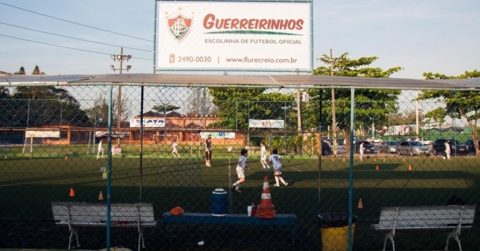 Guerreirinhos, Escolinha de Futebol do Fluminense. Foto: Divulgação.
