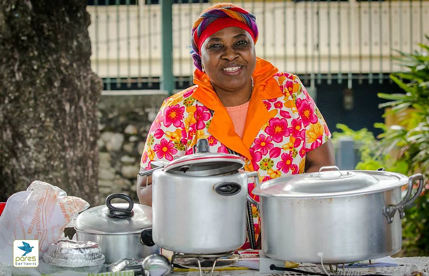 Louise Berthe: "Sinto saudades deles (família), se eles estivessem aqui meu coração estaria mais livre. Mas não posso voltar." Foto: Cáritas / Arquivo público