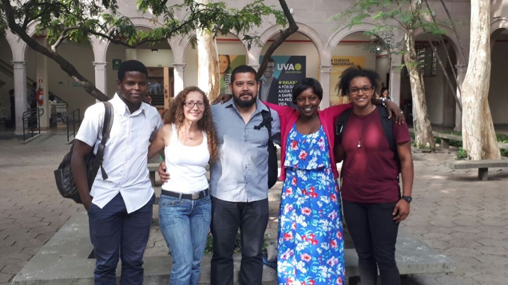 Origens diferentes, mas o mesmo sonho: cursar uma universidade no Brasil. Foto: Gustavo Barreto / AgênciaUVA