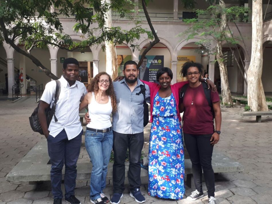 Origens diferentes, mas o mesmo sonho: cursar uma universidade no Brasil. Foto: Gustavo Barreto / AgênciaUVA