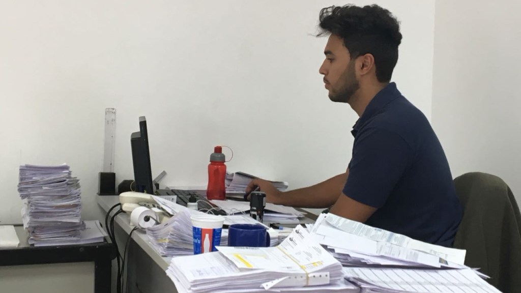 Patrick Miranda. Foto: Nathália Gonçalves / AgênciaUVA