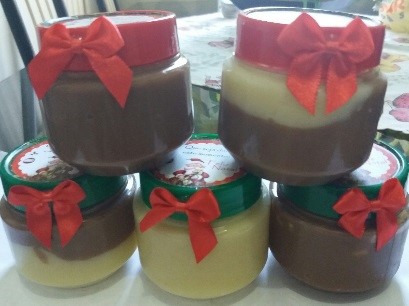 Brigadeiros de pote. Foto: Divulgação