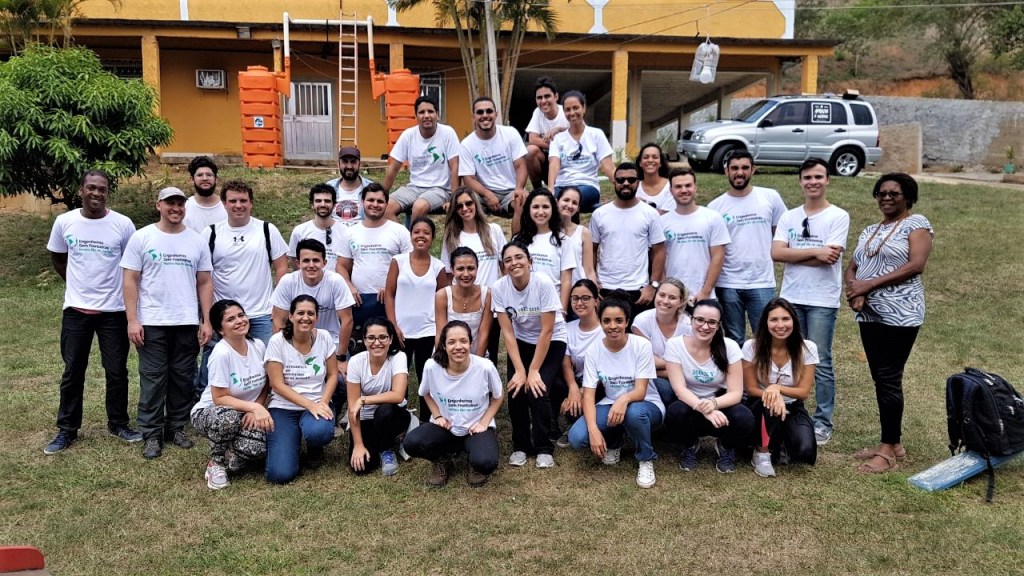 Equipe Engenheiros Sem Fronteira. Foto: Divulgação ESF-Rio