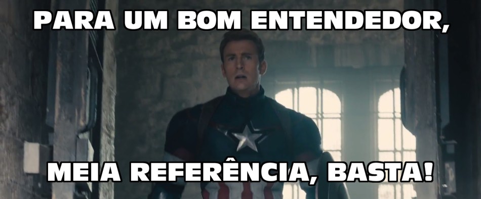 Vingadores Era de Ultraon - Meme Referências Capitão America