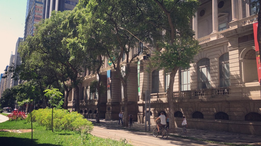 Fachada do Museu Nacional de Belas Artes do Rio de Janeiro. Foto: Felippe Naus