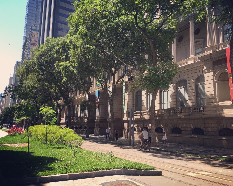 Fachada do Museu Nacional de Belas Artes do Rio de Janeiro. Foto: Felippe Naus